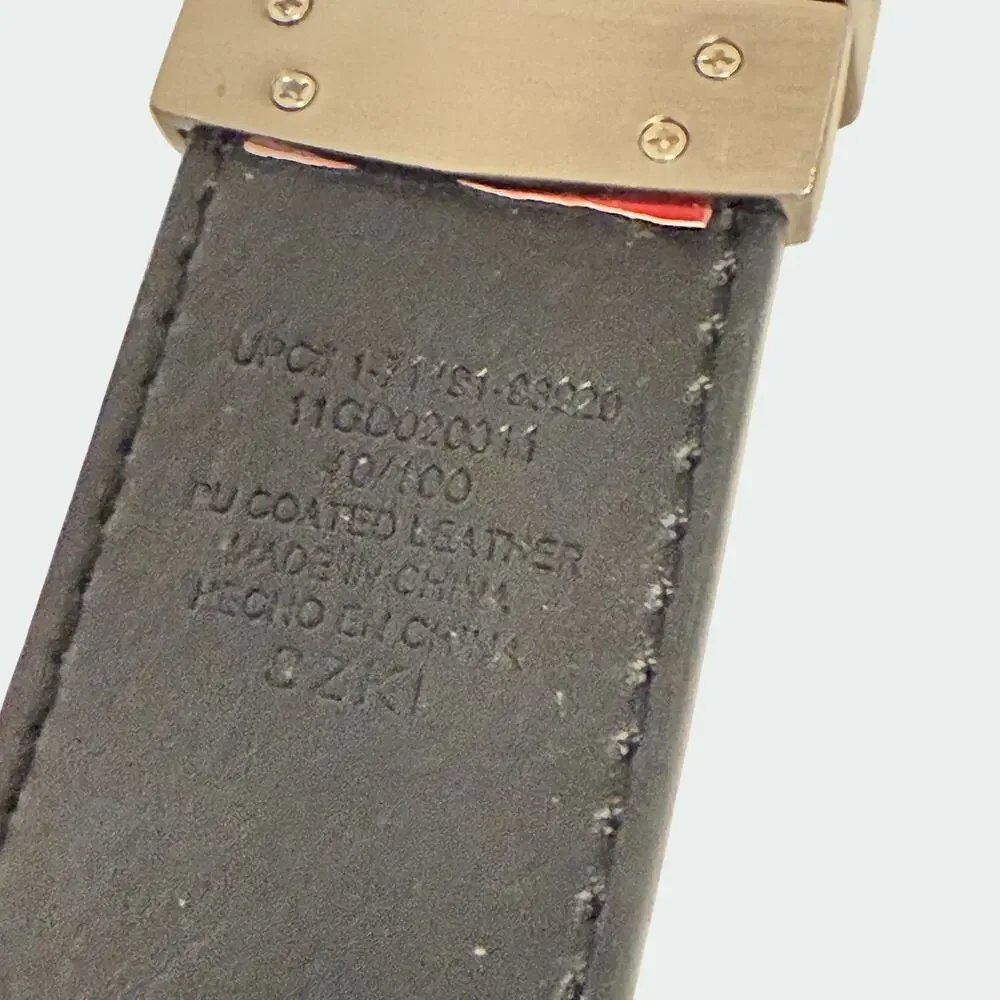 Genuine Dickies Reversible Men's Belt‎ Two in One Brown and Black Sides